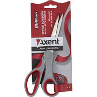 Ножиці офісні Axent Duoton 20 см сіро-червоні 6302-06