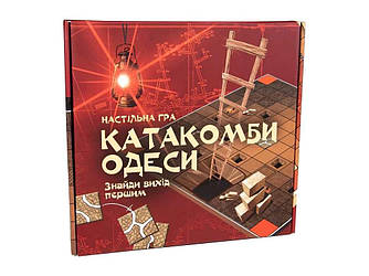 Настільна гра Катакомби Одеси розважальна укр мовою 30285 ТМ STRATEG