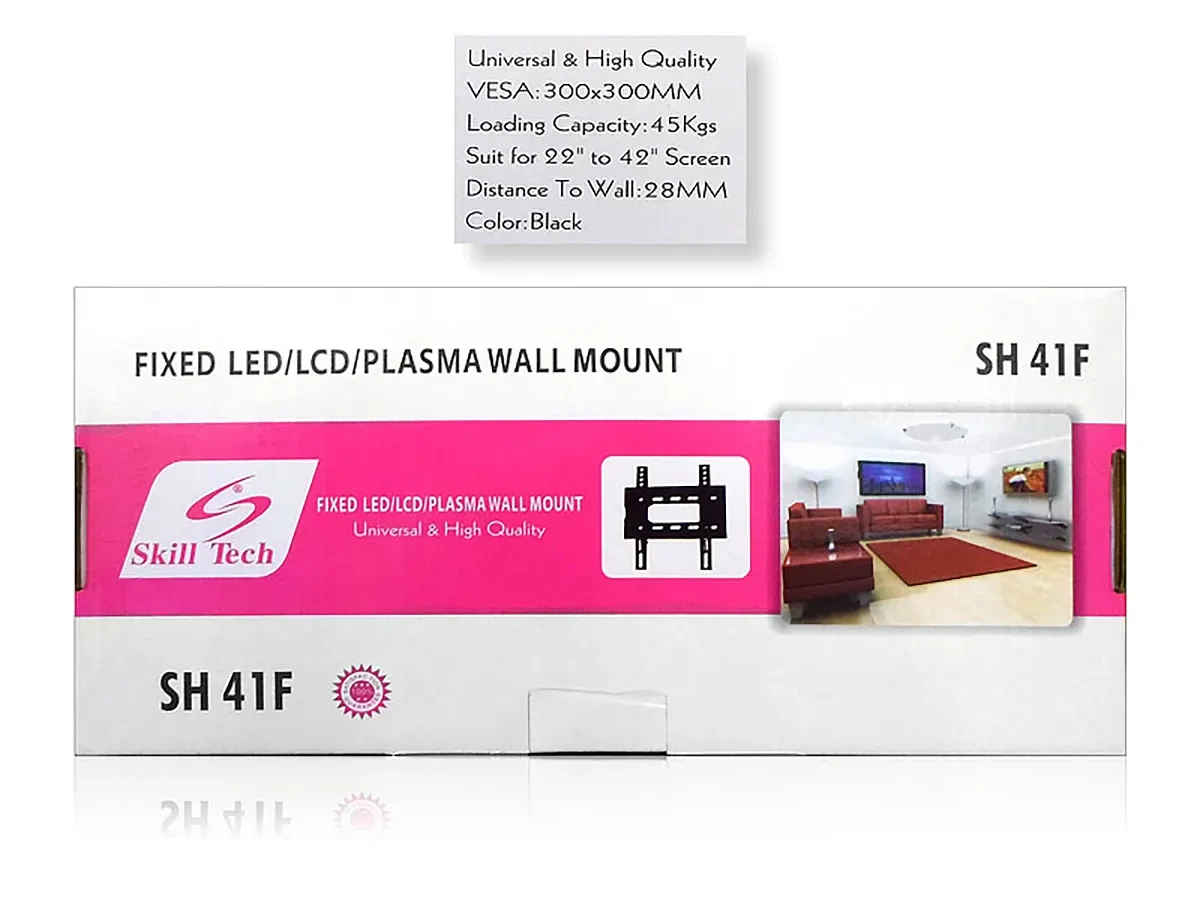 Настінне кріплення для телевізора 22"-42" SH41F 20шт 8683, фото 1