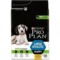 Сухий корм для собак PURINA Pro Plan Optistart Puppy Large Athletic Chicken & Rice - 12кг