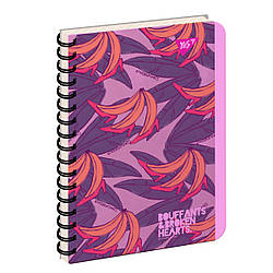 Зошит для записів YES В6/144 пл.обкл. BBH, 3 шт/уп.