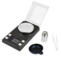 Ваги ювелірні високоточні до 50 г, 0.001 г точність, 8028, легкочитаний ЖК-дисплей, функція тари