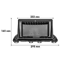 Перехідна рамка Lesko 9" Mazda 3 Alexa 2014-2019 (7187) + під'єднання з CAN BUS 9 шт., фото 5