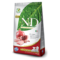 Сухий корм для собак FARMINA N&D Grain Free Chicken & Pomegranate Puppy Mini & Medium - 2,5кг