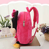 Плюшевий рюкзак для дівчинки Міккі маус 1 2 3 роки, фото 4