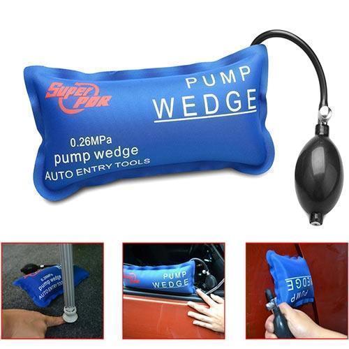 Домкрат надувний повітряний подушка 27.2x13.2 см 3 тонни пневматичний з ручним насосом, фото 1