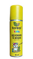 Аерозоль репелент 65 мл дитячий від комарів та мошки "Forest Kids"