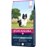 Сухий корм для собак EUKANUBA Adult Small Medium Breed Lamb & Rice — 12 кг