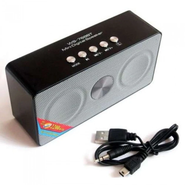Портативна колонка WS-768BT з Bluetooth