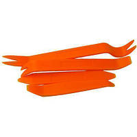 Набір з 4 знімачів пістонів, обшивки салону, панелей, магнітол, довжина 14-21 см, пластикові інструменти