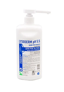 Крем для повсякденного догляду за шкірою рук Лізодерм pH5,5 500мл Lysoform