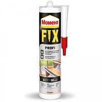 Клей монтажный Момент Profi Fix (392 г) бежевый