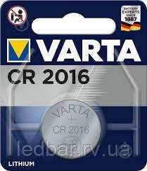 Батарейка Vartaa CR2016, фото 1