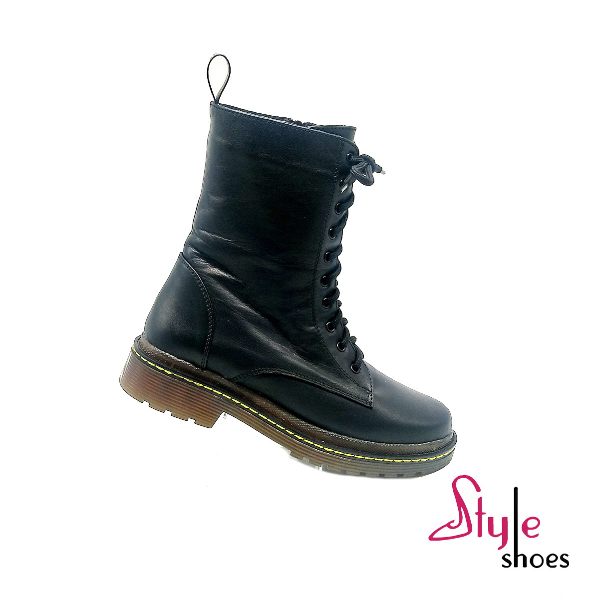 Черевики жіночі демісезонні з тракторною підошвою «Style Shoes»