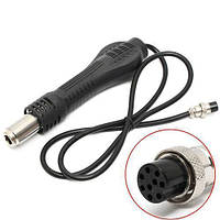 Термофен для паяльної станції 858 8858D 878 878A, 8pin, термо фен, 8-контактний конектор, довжина проводу 1 м