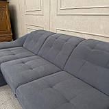 Розкладний диван в тканині для відпочинку, фото 9