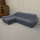 Розкладний диван в тканині для відпочинку, фото 6