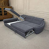 Розкладний диван в тканині для відпочинку, фото 3