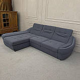 Розкладний диван в тканині для відпочинку, фото 4