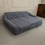 Розкладний диван в тканині для відпочинку, фото 2