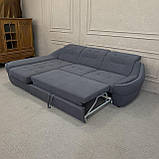 Розкладний диван в тканині для відпочинку, фото 7