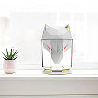 Зволожувач повітря, аромадифузор портативний Kinscoter Guardian Wolf SH-L162 650 мл, White