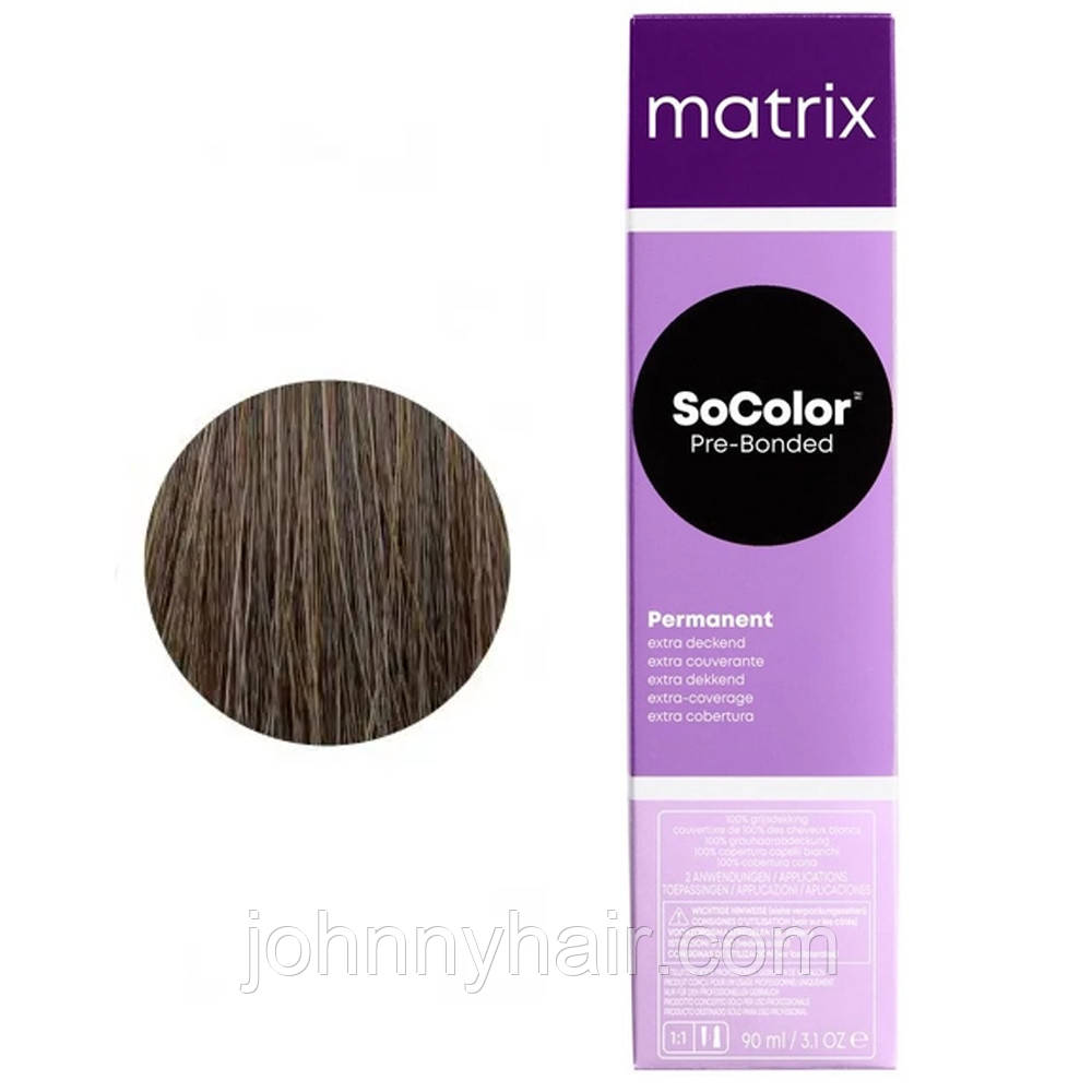 Крем-фарба для волосся Matrix Socolor Beauty №506N Натуральний темний блондин 90 мл