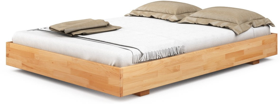 Ліжко b122 натуральний бук TM Mobler
