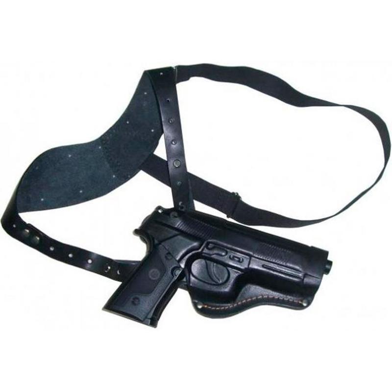 Кобура оперативна Walther PPK/S формована (шкіра, чорна) ASG