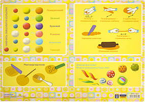Килимок для дит. творч. "CoolForSchool" №CF61480-04 Ліпимо з пластиліну A3(8)