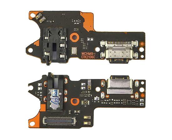 Нижня плата для Xiaomi Redmi 9 з роз'ємом зарядки, мікрофоном та компонентами, фото 1