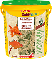 Sera Goldy Nature сухой корм для золотых рыбок, хлопья, 10000 мл (2 кг)