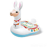 Надувний плотик Велика лама Intex 57294 (2 ручки, 201-147-173 см) | Надувна платформа, фото 4