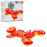 Надувний плотик Intex 57528 Лобстер (213-137 см) | Надувна платформа, фото 6