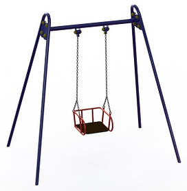 Гойдалка одинарна на ланцюгах (металева) SiverSport KID309
