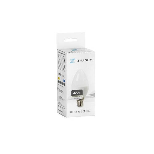 Купить Led лампа свечка 4W 4000k E14, цена 31 ₴ — Prom.ua (ID#1694061098)