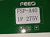 Обмежувач перенапруги AC FEEO SPD FSP-A40 С(Т2) 1P 275V, In:20кA/Imax:40кА, фото 5
