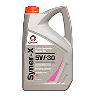 Моторное масло 5W-30 синтетическое 5л Comma SYNER-X автомасло General Motors Dexos1 Gen 2 (SYX5L)