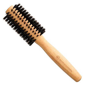 Брашинг для волосся Olivia Garden Bamboo Touch Blowout Boar 15 мм (ID1671)