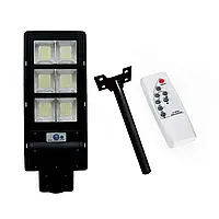 Вуличний світильник на сонячних батареях з датчиком руху Bass Polska 5918 160 Вт