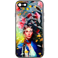 TPU+PC чохол Prisma Ladies для Apple iPhone 7 / 8 / SE (2020) (4.7") Peonies