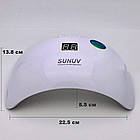 Лампа для манікюру 48W, Оригінал SUNUV SUN8 / Професійна лампа манікюрна / UV/LED Лампа для нігтів, фото 11