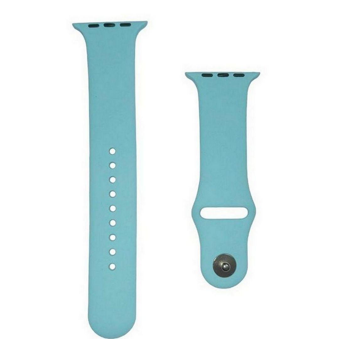 Силіконовий ремінець Apple Watch 42/44/45/49 mm Light Blue