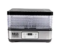 Сушарка для овочів і фруктів Bass Polska BH10603 з регульованими лотками 300 Вт