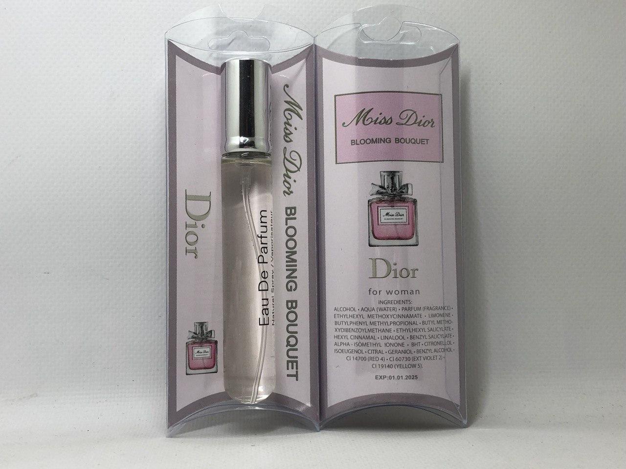 Жіночі мініпарфуми Dior Miss Dior Blooming Bouquet (Міс Діор Блумінг букет) 20 мл