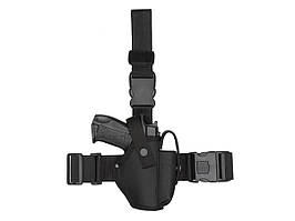 Кобура стегновий ПМ економ (cordura 1000d, чорна)