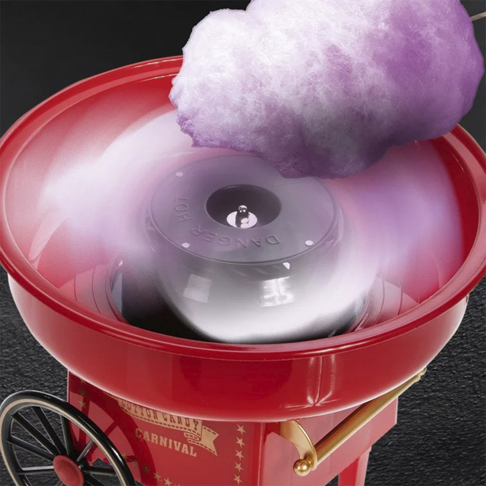 Аппарат для приготовления сладкой ваты электрический Cotton Candy Maker Красный - фото 4 - id-p1846204582