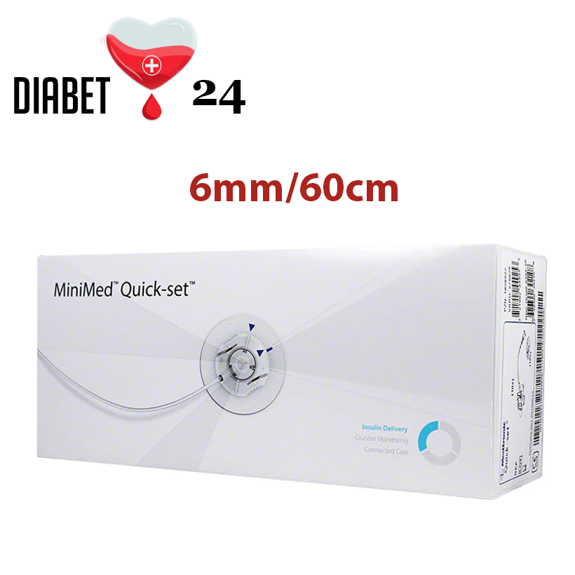 Катетери для інсулінової помпи Quick-Set Medtronic ММТ-399 6/60 1 штука