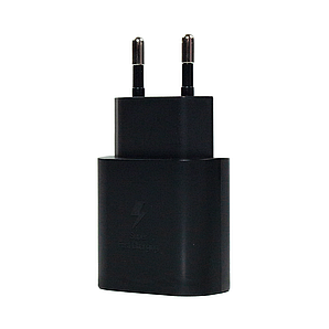 25W PD Adapter USB-C with cable Type-C to Type-C Black