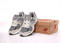 Женские кроссовки New Balance 2002R (серые) красивые спортивные весенне-осенние кроссы К14206